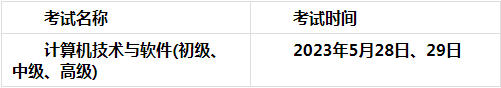 2023年上半年山西軟考時(shí)間：5月27日至28日